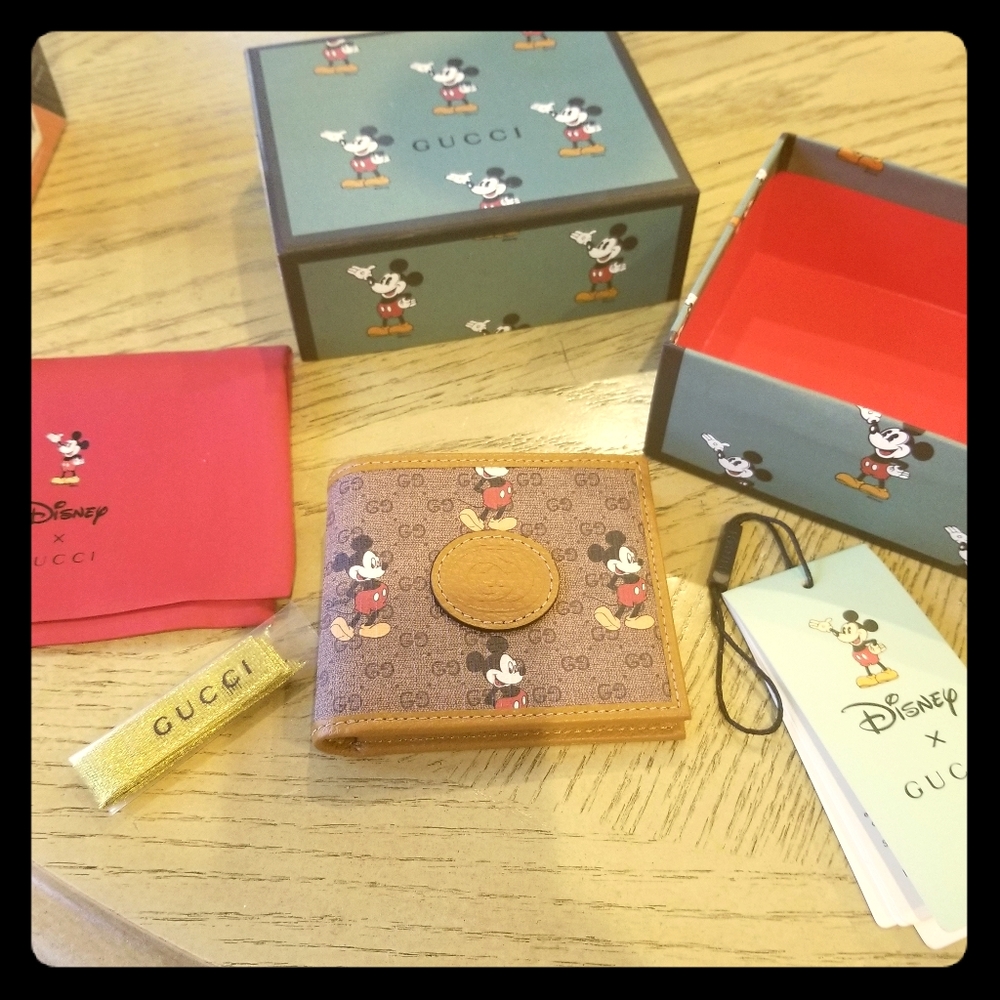 Gucci Disney Mickey wallet